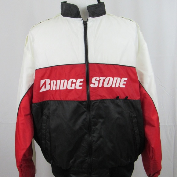 Vintage Swingster Bridgestone nylon jacket size XXL - Picture 1 of 8